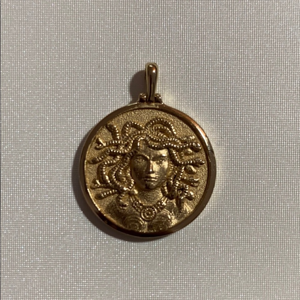 Awe Inspired 14K Gold Vermeil Medusa Charm